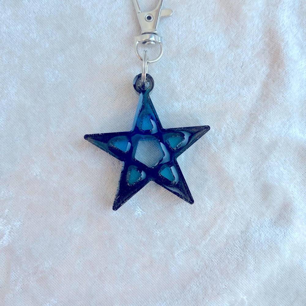 Resin keychain